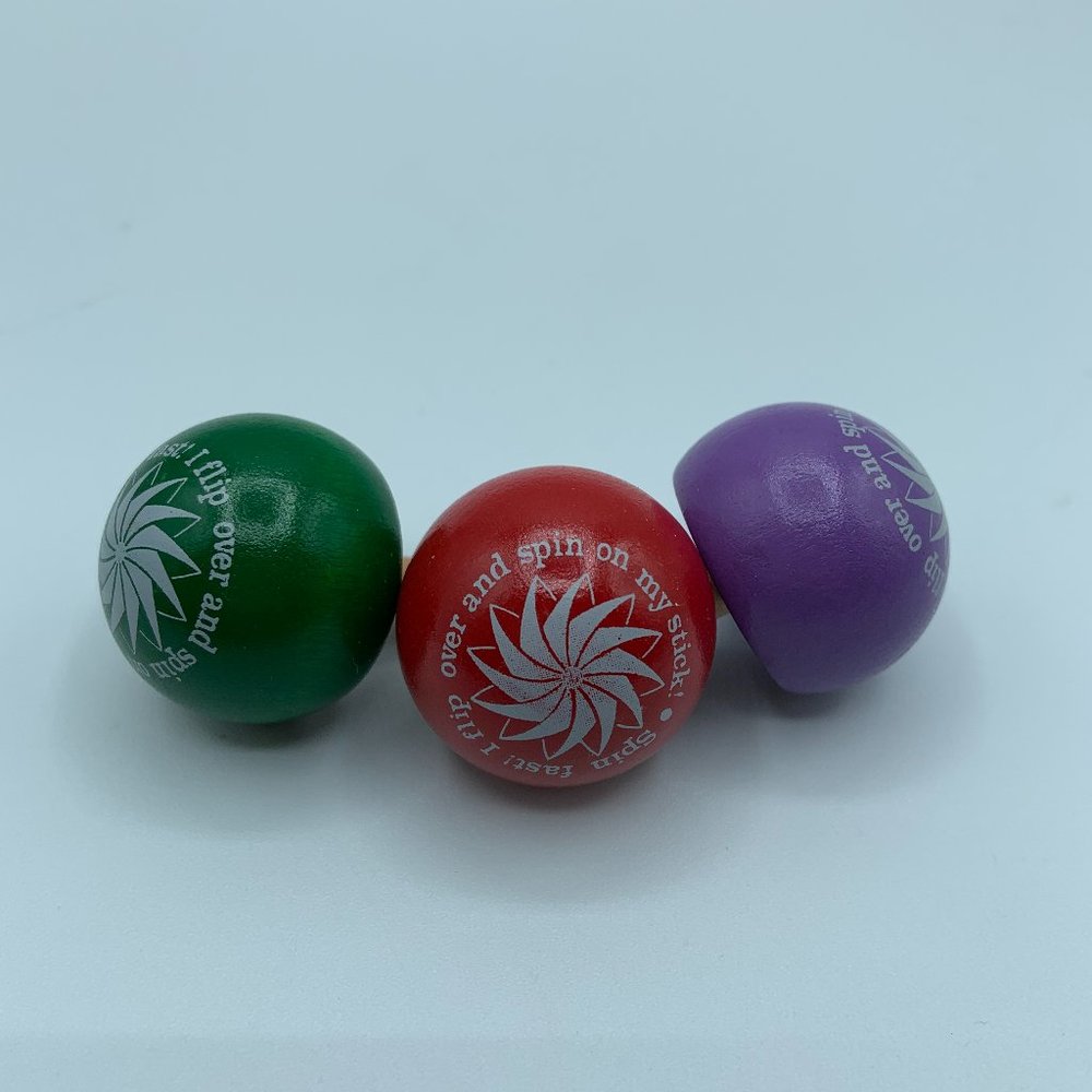 The Mysterious Flip-over Top - Set of 3